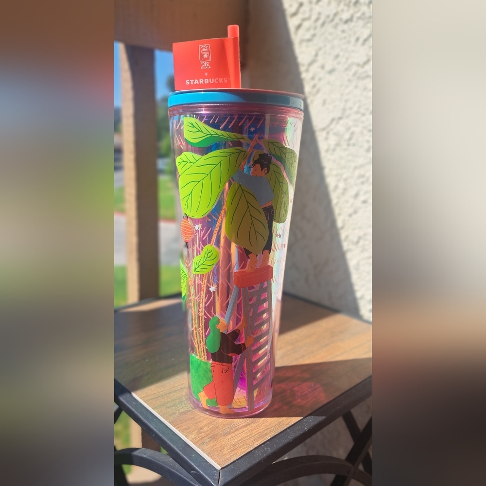 NWT Starbucks Monyee Chau 24 oz. Cup